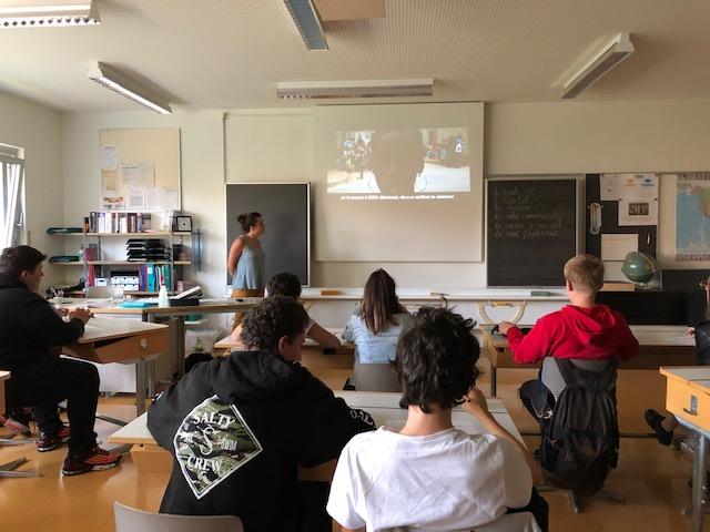 Animations par des animatrices spécialisées en droits de l’enfant dans les 9 classes participantes, ©Enfants du Monde