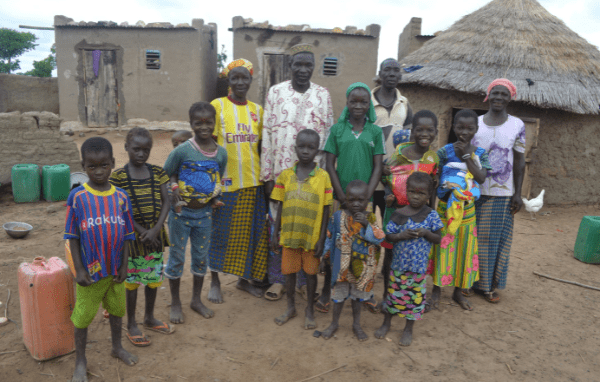 Madina, élève au Burkina Faso