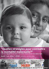 Flyer du débat sur la santé maternelle