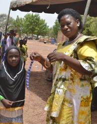 Pedagogical ceremony in Burkina Faso