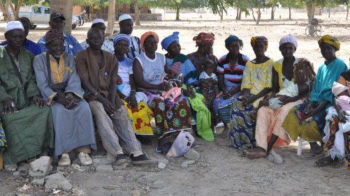 Information meeting - health project in Burkina Faso