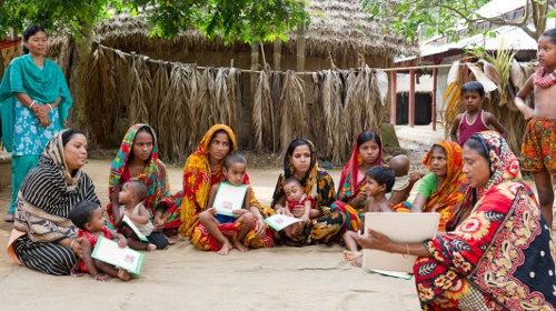 Enfants du Monde's health project in Bangladesh 