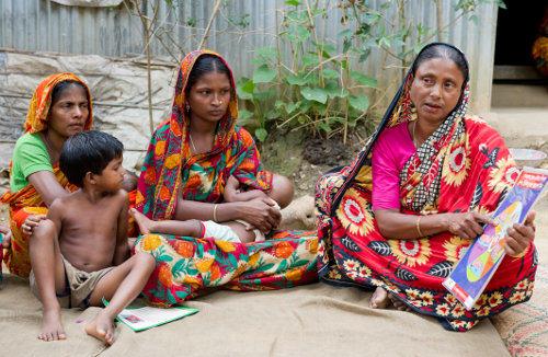 Enfants du Monde's health project in Bangladesh 