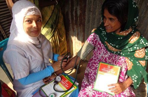 Health project in Bangldesh