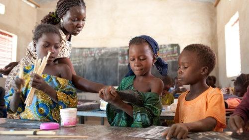 Projet d'éducation au Burkina Faso