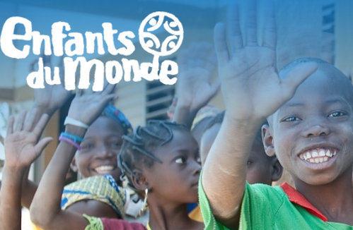 La pàgina web de Enfants du Monde