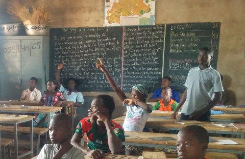 El proyecto de educación de Enfants du Monde en Burkina Faso