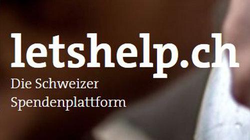 Spendenplattfrom let'shelp.ch