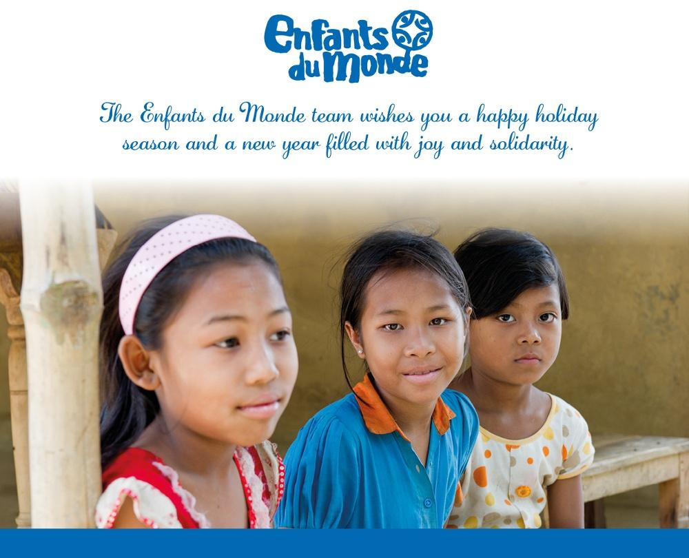 Enfants du Monde wishes you a happy holiday!