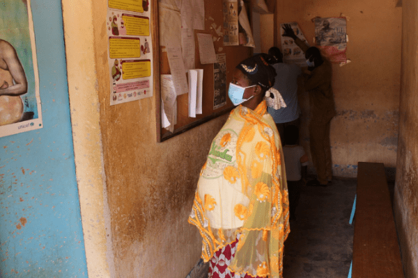 Femme enceinte au Burkina Faso