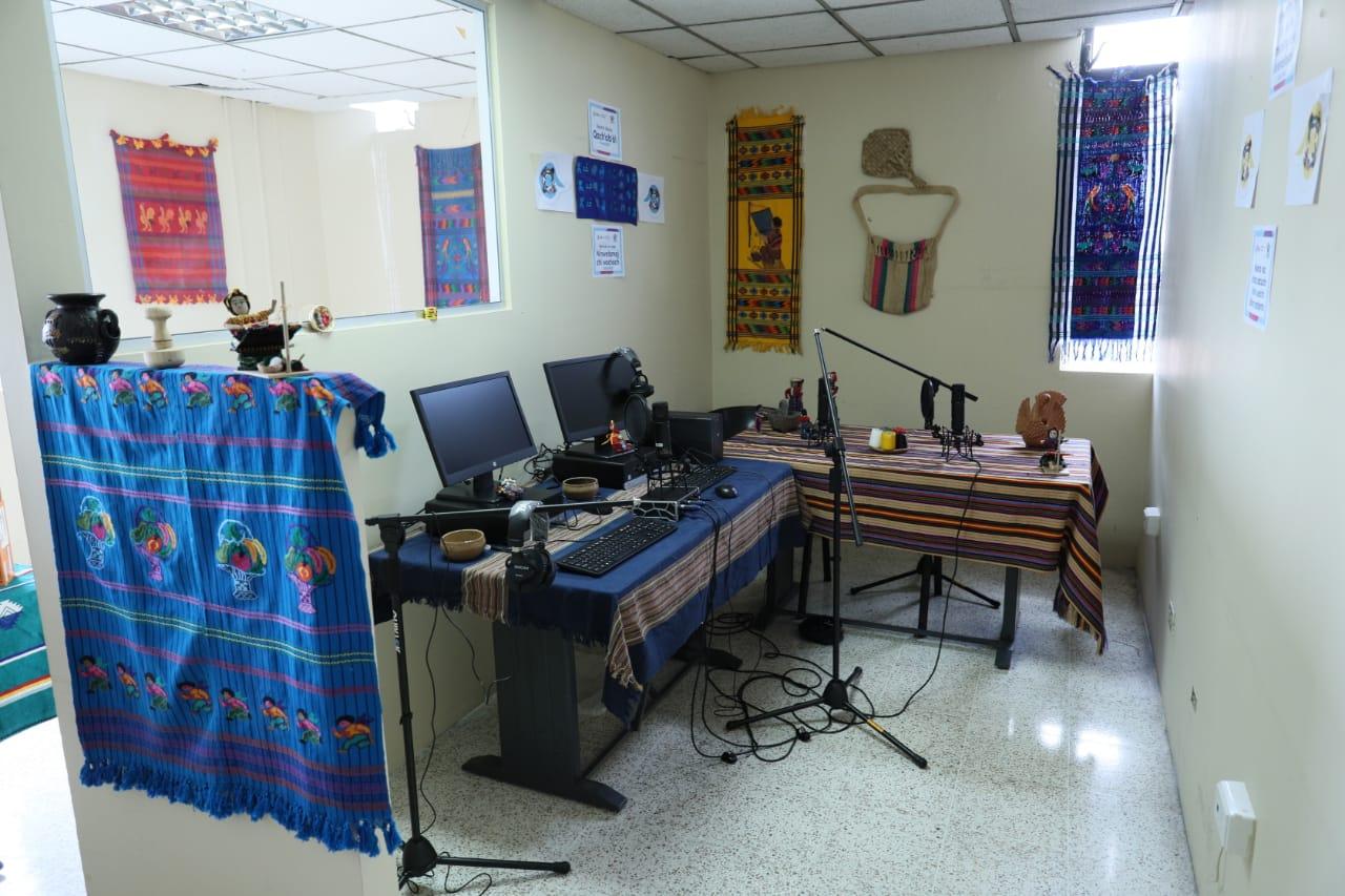 Studio radio © Ministère de l'Education du Guatemala