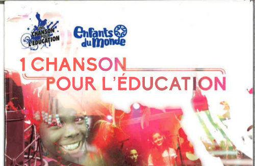 CD une chanson pour l'éducation